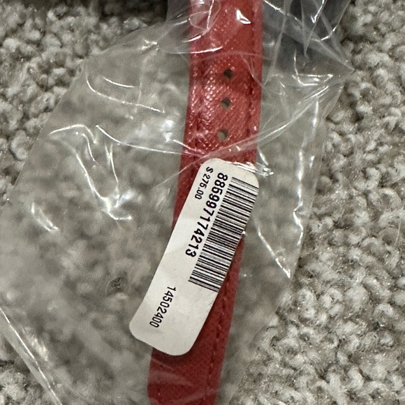 NEW|AUTHENTIC COACH MADISON GOLD RED LEATHER CRYSTALS WOMEN'S 14502400 WATCH - Picture 9 of 12